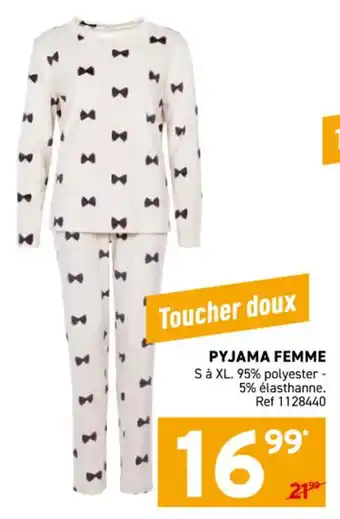 Trafic Pyjama femme offre