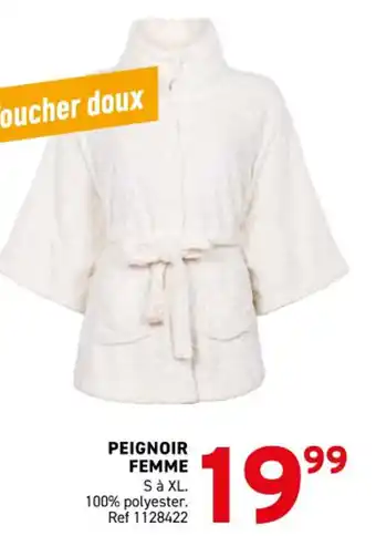 Trafic Peignoir femme offre
