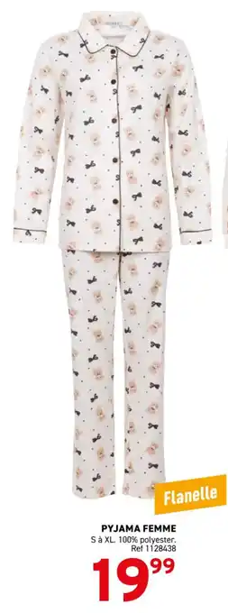 Trafic Pyjama femme offre