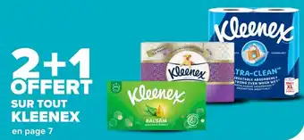 Carrefour Market Sur tout kleenex offre