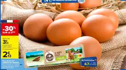 Carrefour Market Œufs de poules carrefour original offre