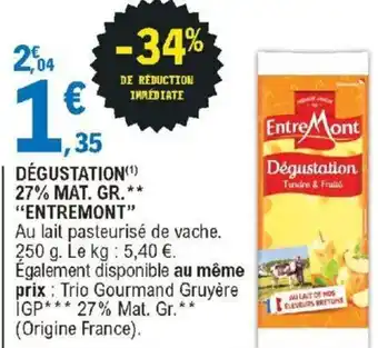 E.Leclerc Dégustation offre