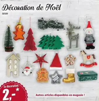 Norma Décoration de noël offre