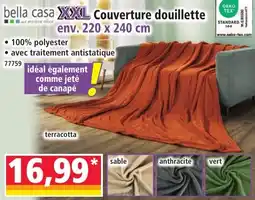 Norma Bella casa xxl couverture douillette offre