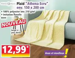 Norma Plaid athena ecru offre