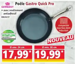 Norma Poêle gastro quick pro offre