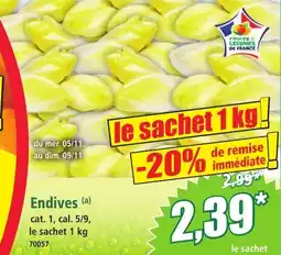 Norma Endives offre