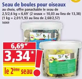 Norma Seau de boules pour oiseaux offre