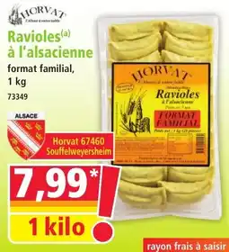 Norma Ravioles à l'alsacienne offre