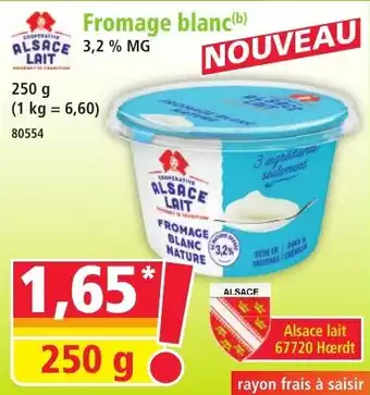 Norma Fromage blanc offre
