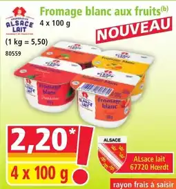 Norma Fromage blanc aux fruits offre