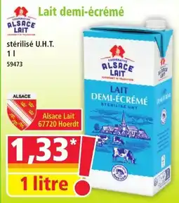 Norma Lait demi-écrémé offre