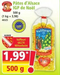 Norma Pâtes d'alsace igp de noël offre