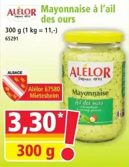 Norma Alelor mayonnaise à l'ail des ours offre