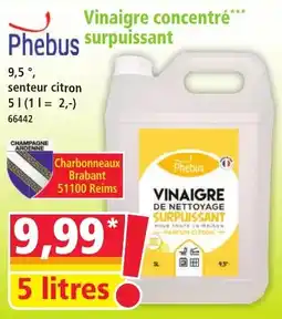 Norma Vinaigre concentré surpuissant offre