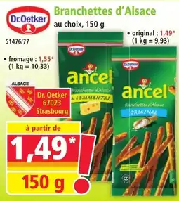 Norma Branchettes d'alsace offre
