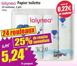 Norma Lalynea papier toilette offre