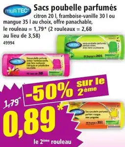 Norma Sacs poubelle parfumés offre