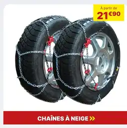 Carter-Cash Chaînes à neige offre