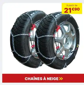 Carter-Cash Chaînes à neige offre
