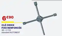 Carter-Cash AUTOBEST Clé croix fixe renforcée offre