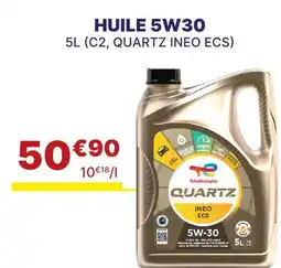 Carter-Cash TotalEnergies Huile 5W30 offre