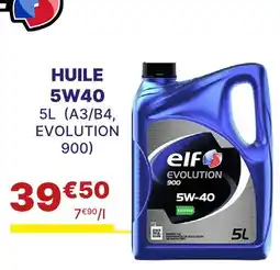 Carter-Cash Elf Huile 5W40 offre