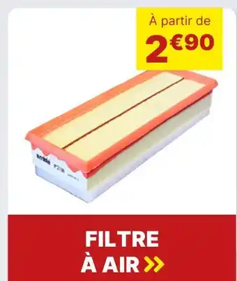 Carter-Cash Filtre à air offre