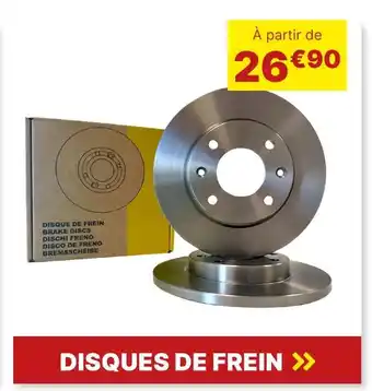 Carter-Cash Disques de frein offre