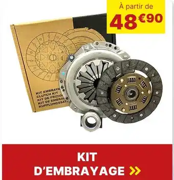 Carter-Cash Kit d'embrayage offre