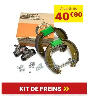 Carter-Cash Kit de freins offre