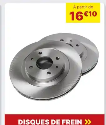 Carter-Cash Disques de frein offre