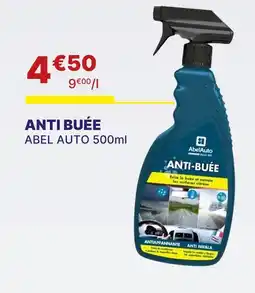 Carter-Cash ABEL AUTO Anti-Buée offre
