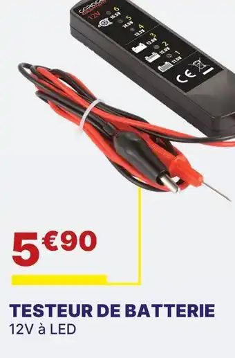 Carter-Cash Testeur de batterie offre