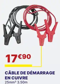 Carter-Cash Câble de démarrage en cuivre offre