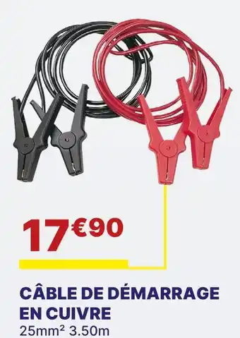 Carter-Cash Câble de démarrage en cuivre offre