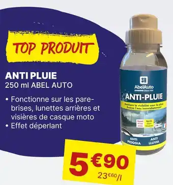 Carter-Cash ABEL AUTO Anti pluie offre