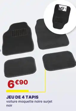 Carter-Cash Jeu de 4 tapis offre