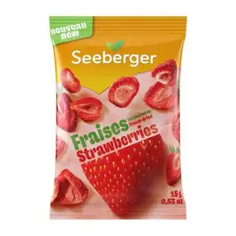Carrefour SEEBERGER Fraises lyophilisées offre