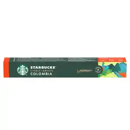 Carrefour STARBUCKS BY NESPRESSO SUR TOUTES LES CAPSULES X10 ET X18 offre
