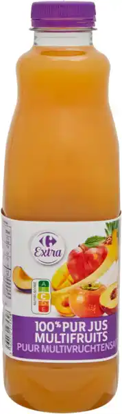 Carrefour CARREFOUR EXTRA SUR TOUS LES PURS JUS EN BOUTEILLES DE 1 L offre