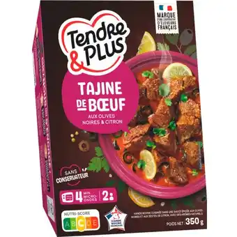 Carrefour TENDRE & PLUS Tajine de boeuf TENDRE & PLUS offre