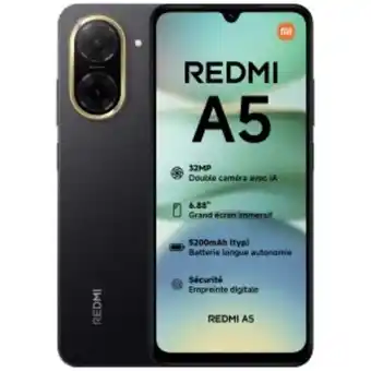 Carrefour XIAOMI Smartphone redmi A5 offre