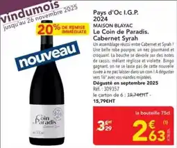 METRO Pays d'oc i.g.p. 2024 offre