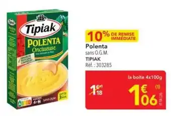 METRO Tipiak - polenta offre