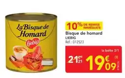 METRO Liebig - bisque de homard offre