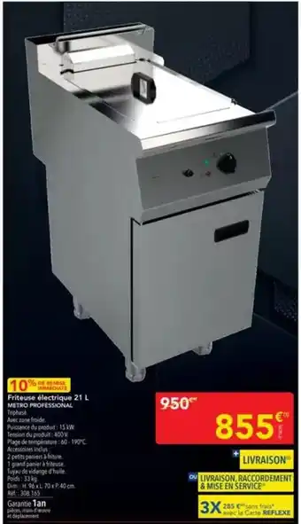 METRO Metro - refrigerateur combine offre