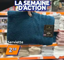 Action Royal - serviette offre