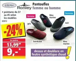 Norma Pantoufles offre