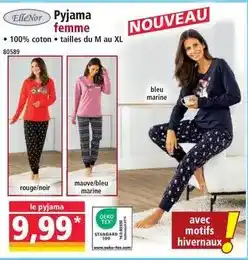 Norma Tex - pyjama femme offre